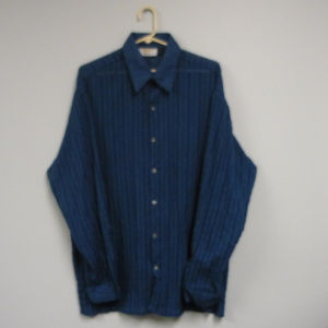 Savioni Made In Italy Button Down Shirt Size Large